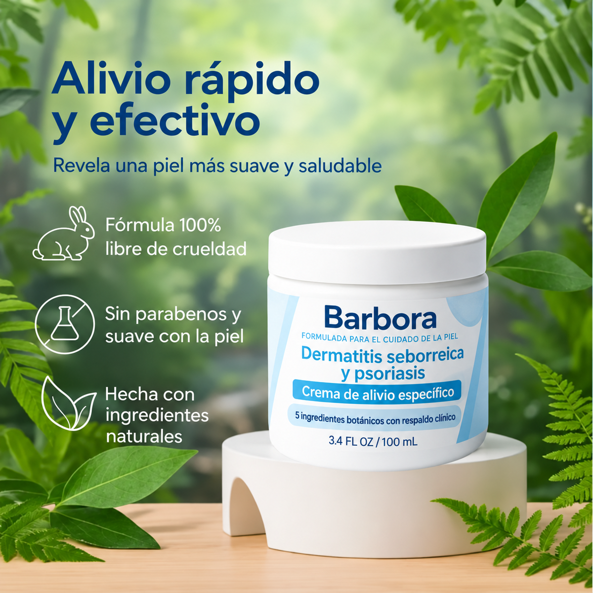 Barbora™ Crema Alivio para Barba